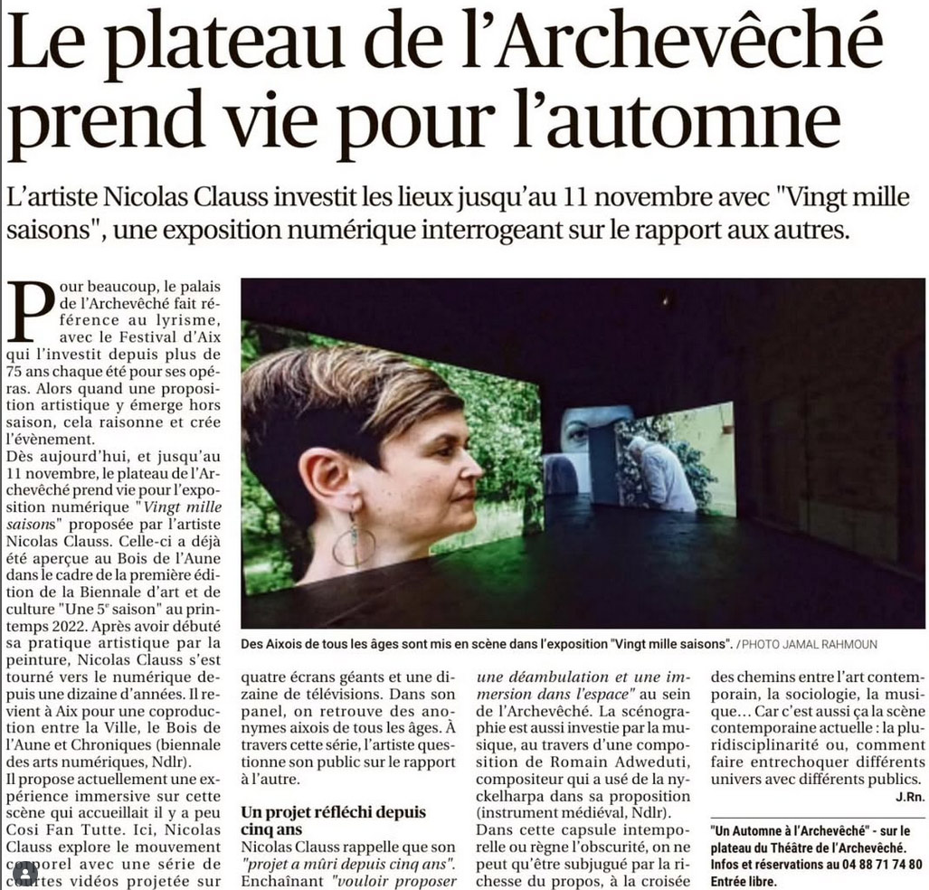 Article de La Provence